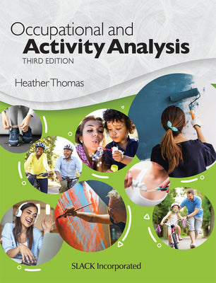 Book cover for Occupational and Activity Analysis, Third Edition