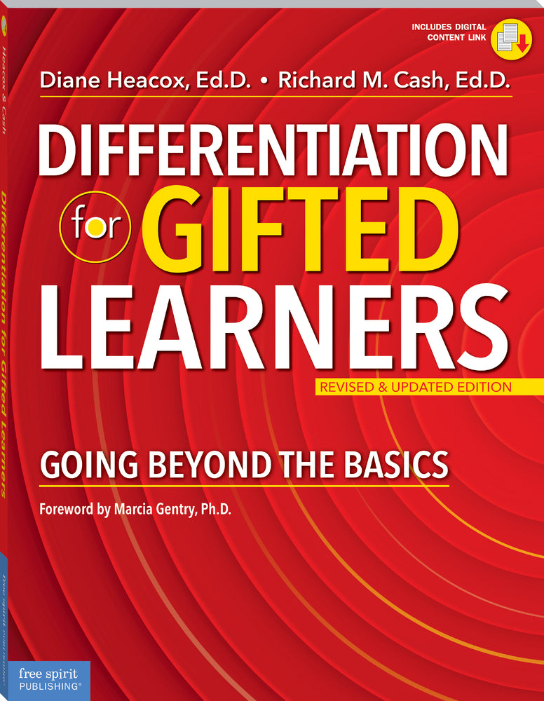 Book cover for Differentiation for Gifted Learners: Going Beyond the Basics