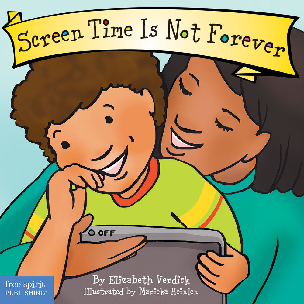 Book cover for Screen Time Is Not Forever Board Book