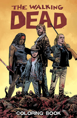 Book cover for The Walking Dead Coloring Book