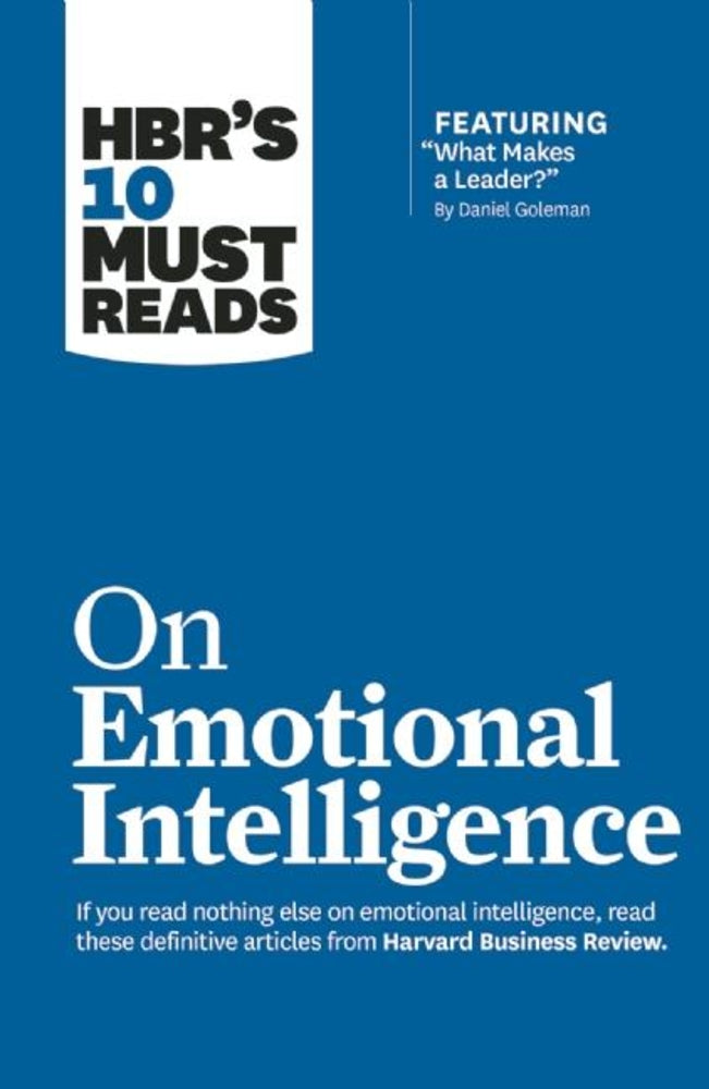 Book cover for HBR's 10 Must Reads on Emotional Intelligence