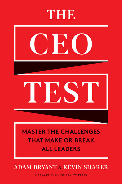 Book cover for CEO Test: Master the Challenges That Make or Break All Leaders