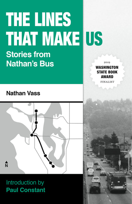Book cover for Lines That Make Us: Stories from Nathan's Bus