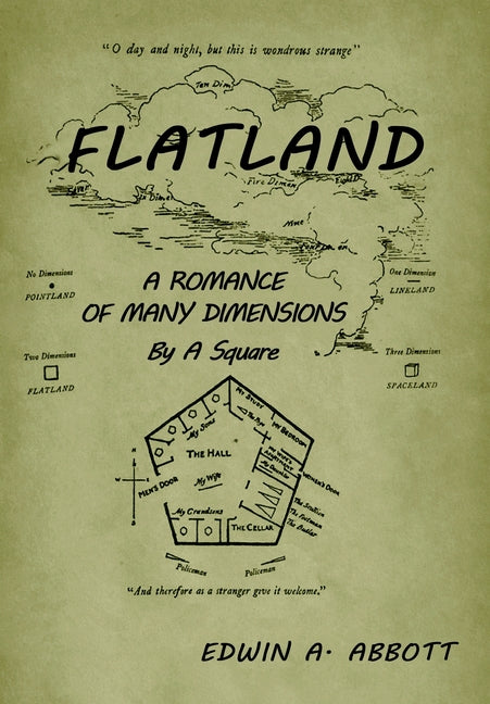 Book cover for Flatland: A Romance of Many Dimensions