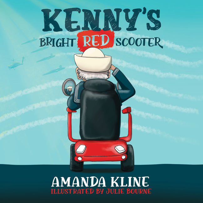 Book cover for Kenny's Bright Red Scooter