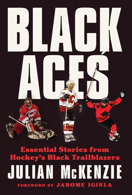 Book cover for Black Aces: Essential Stories from Hockey's Black Trailblazers