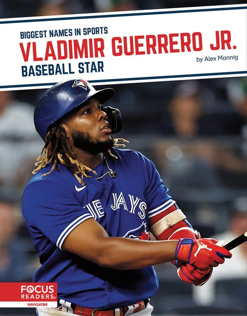 Book cover for Vladimir Guerrero Jr.: Baseball Star