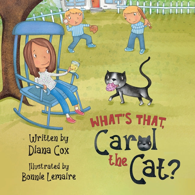 Book cover for What's That, Carol the Cat?