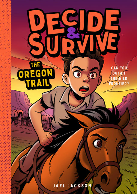 Book cover for Decide & Survive: The Oregon Trail