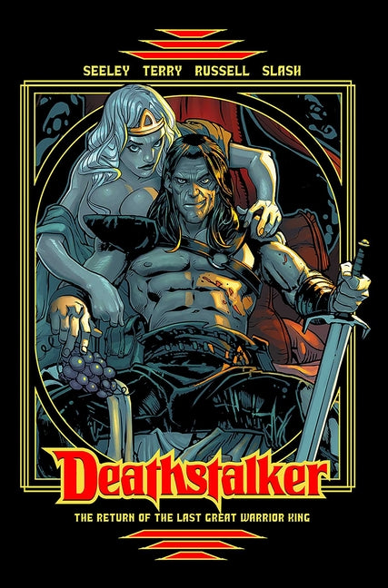 Book cover for Deathstalker: The Damned Blood