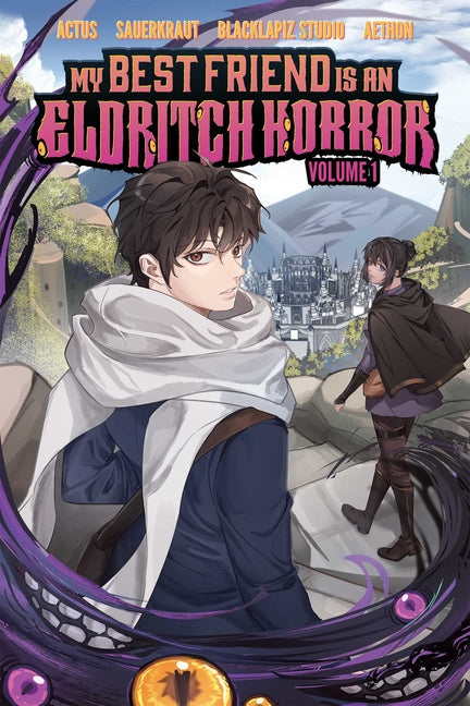 Book cover for My Best Friend Is an Eldritch Horror, Vol. 1 (Graphic Novel)
