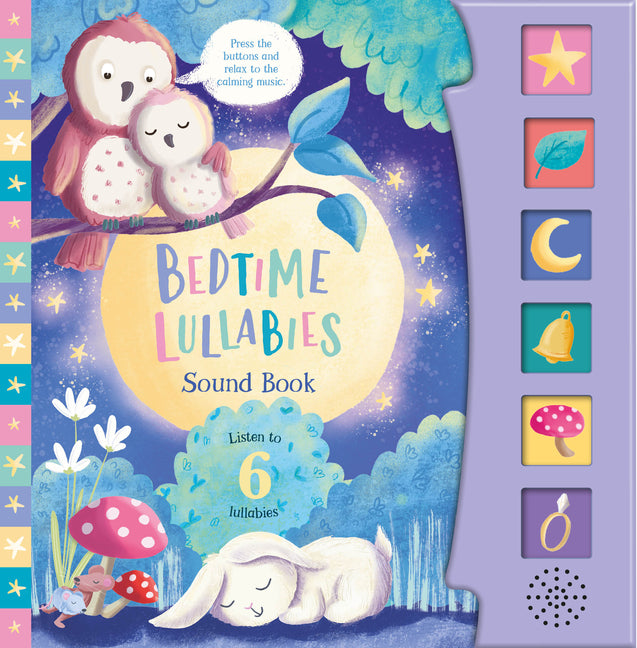 Book cover for Bedtime Lullabies (6-Button Sound Book) [With Battery]