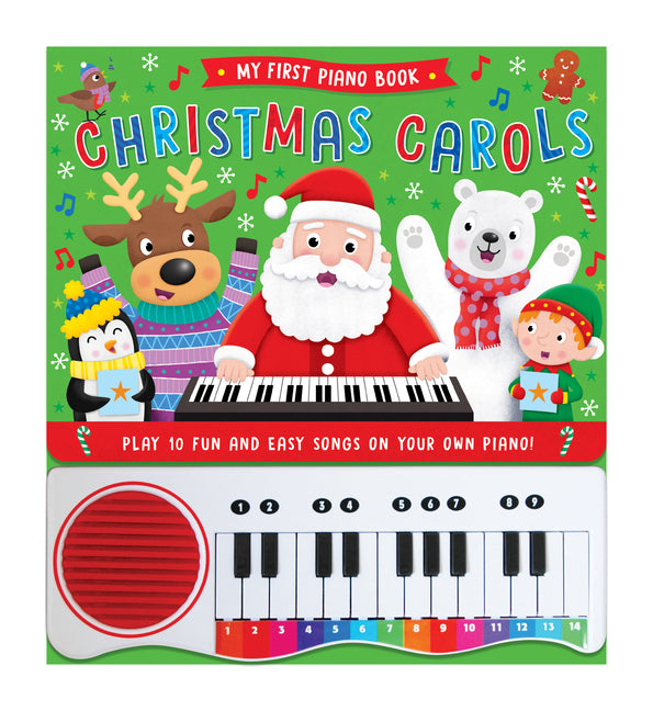 Book cover for Piano Book: Christmas Carols