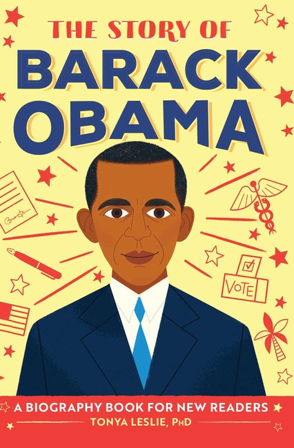 Book cover for Story of Barack Obama: An Inspiring Biography for Young Readers