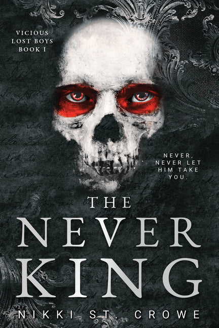Book cover for Never King (Vicious Lost Boys, 1): A Peter Pan Dark Romance