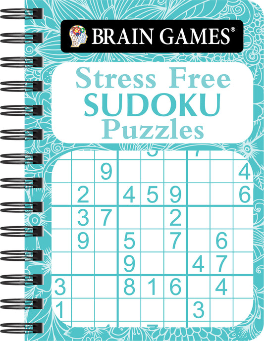 Book cover for Brain Games - To Go - Stress Free: Sudoku Puzzles