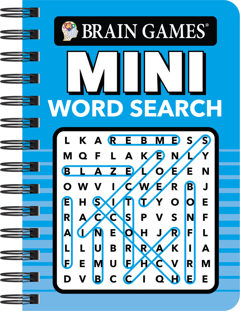 Book cover for Brain Games - To Go - Mini Word Search