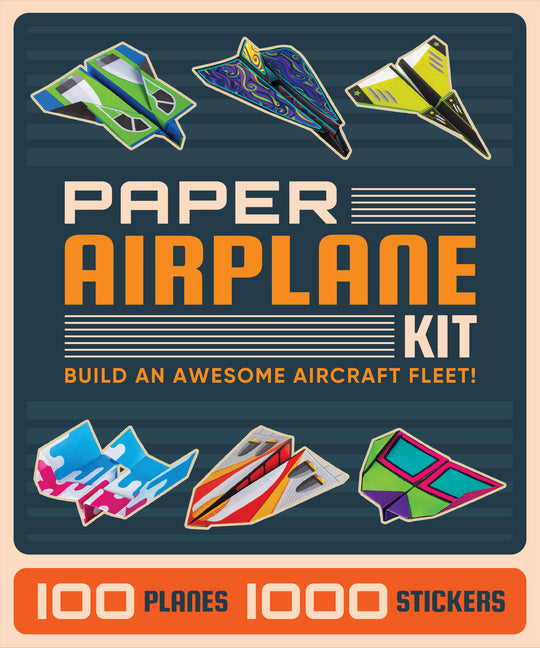Book cover for Paper Airplane Kit: Build an Awesome Aircraft Fleet!
