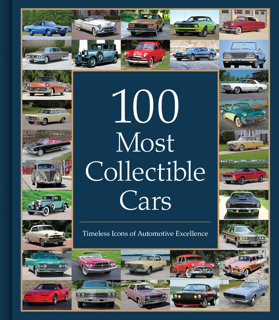 Book cover for 100 Most Collectible Cars: Timeless Icons of Automotive Excellence