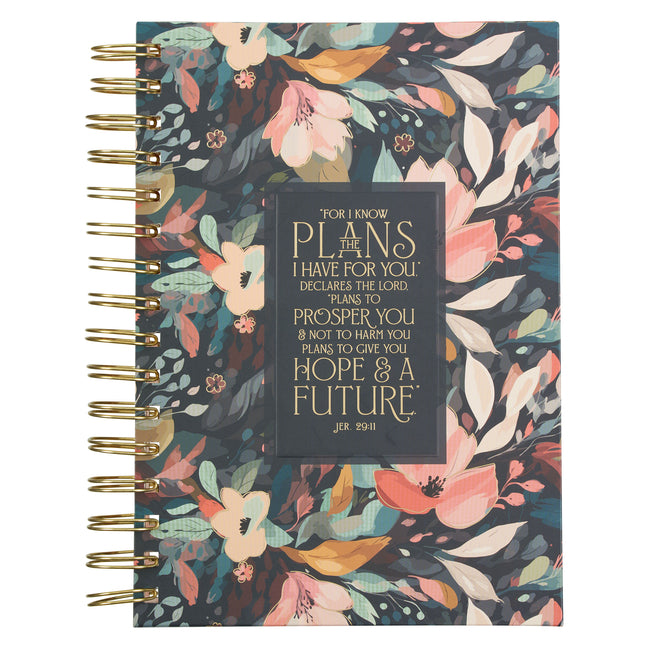 Book cover for Journal Wirebound Black for I Know the Plans Jer, 29:11