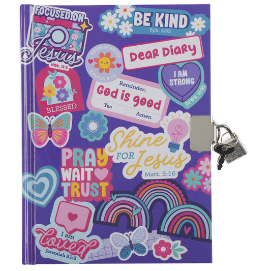 Book cover for Diary Hc Shine for Jesus Matt. 5:16
