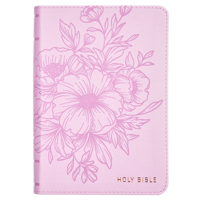 Book cover for KJV Bible Compact LP Faux Leather, Purple