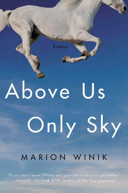 Book cover for Above Us Only Sky: Essays