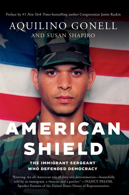 Book cover for American Shield: The Immigrant Sergeant Who Defended Democracy