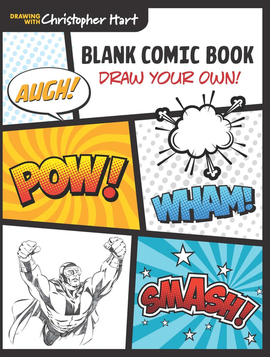 Book cover for Blank Comic Book: Draw Your Own!