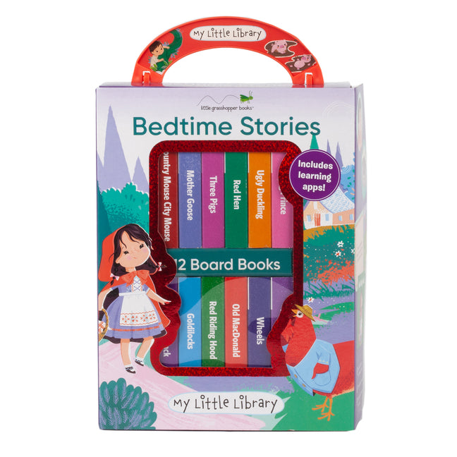 Book cover for My Little Library: Bedtime Stories (12 Board Books)