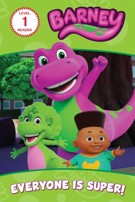 Book cover for Barney: Everyone Is Super!