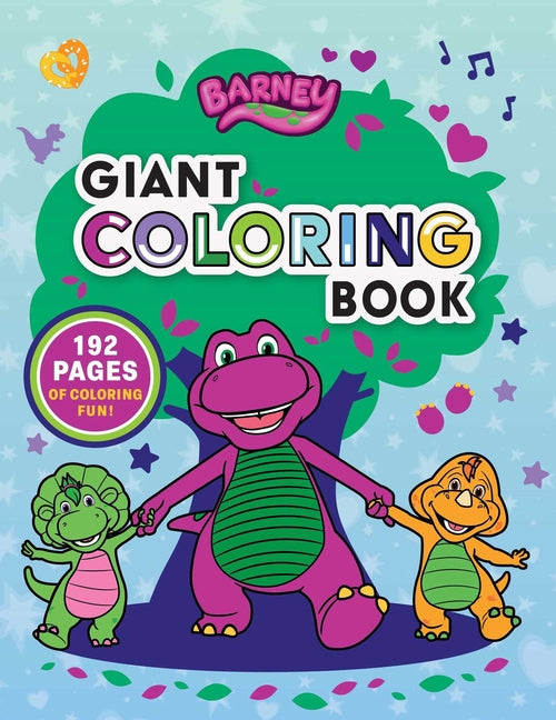 Book cover for Barney: Giant Coloring Book
