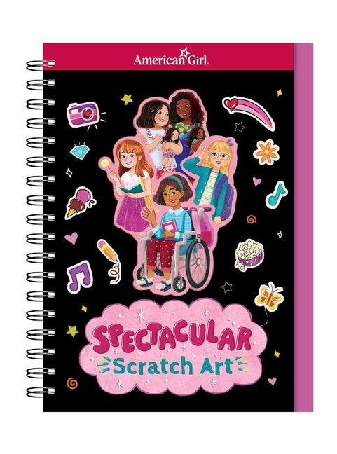 Book cover for American Girl: Spectacular Scratch Art
