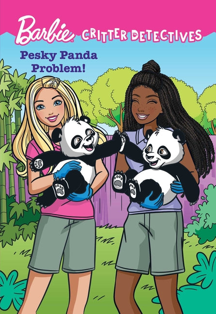 Book cover for Barbie: Pesky Panda Problem! (Critter Detectives)