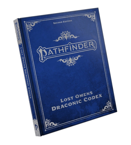 Book cover for Pathfinder Lost Omens Draconic Codex (Special Edition, Special)