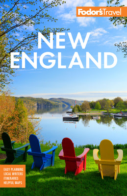 Book cover for Fodor's New England: With the Best Fall Foliage Drives, Scenic Road Trips, and Acadia National Park
