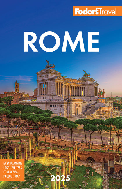 Book cover for Fodor's Rome 2025