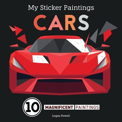 Book cover for My Sticker Paintings: Cars: 10 Magnificent Paintings