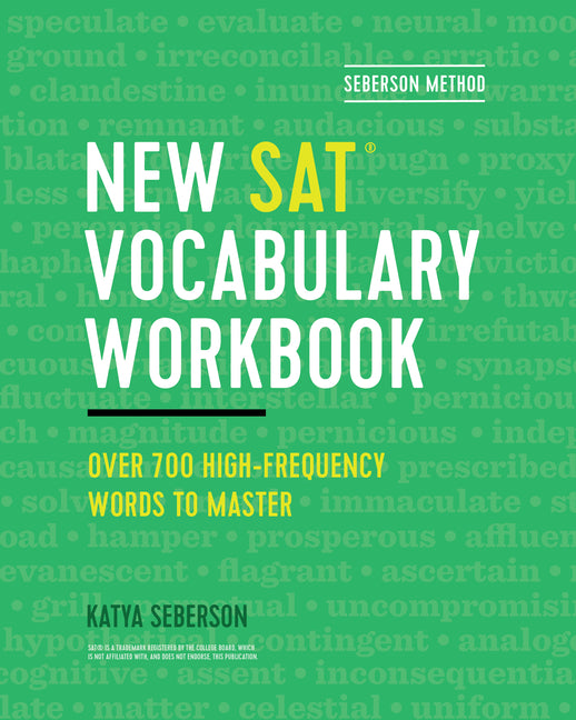 Book cover for Seberson Method: New Sat(r) Vocabulary Workbook: Over 700 High-Frequency Words to Master