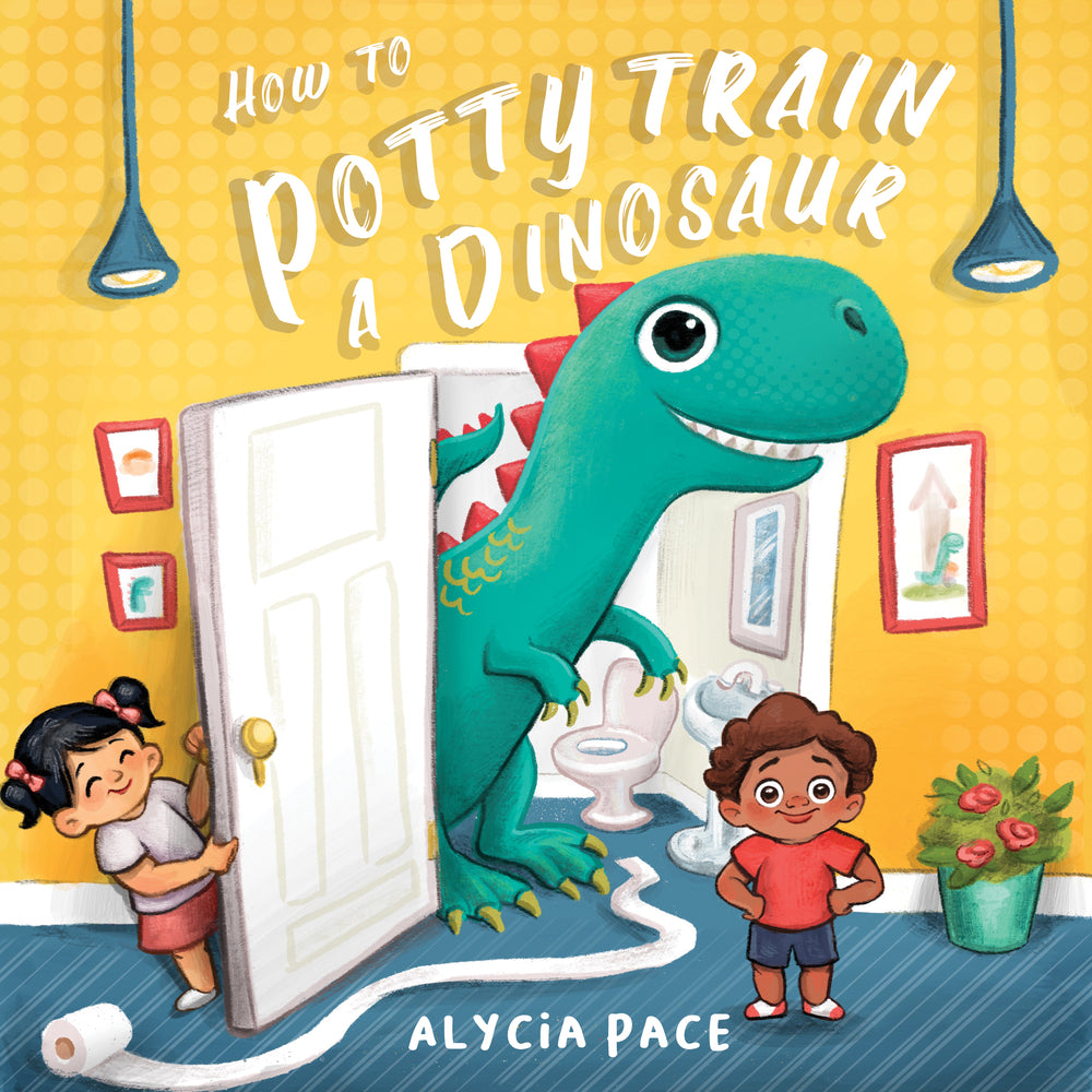 Book cover for How to Potty Train a Dinosaur