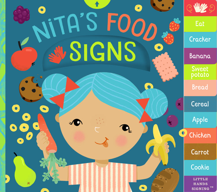 Book cover for Nita's Food Signs: An Interactive ASL Board Book