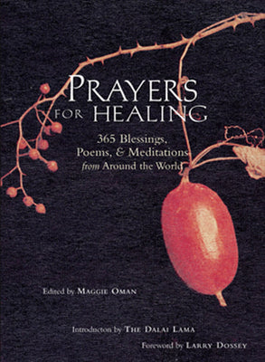 Book cover for Prayers for Healing: 365 Blessings, Poems, & Meditations from Around the World (Meditations for Healing, Sacred Writings)