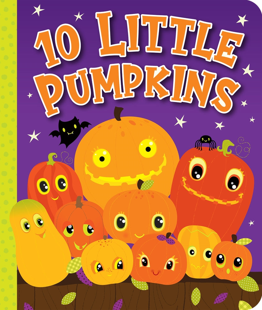 Book cover for 10 Little Pumpkins