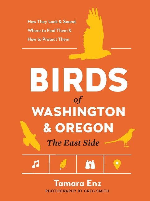 Book cover for Birds of Washington and Oregon, the East Side