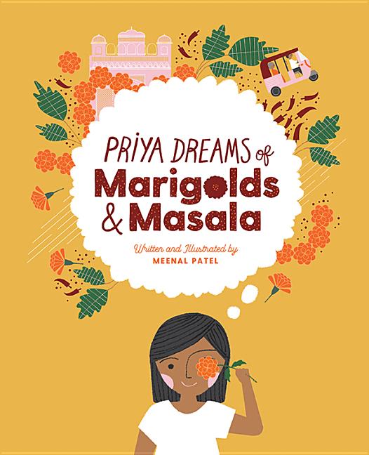 Book cover for Priya Dreams of Marigolds & Masala