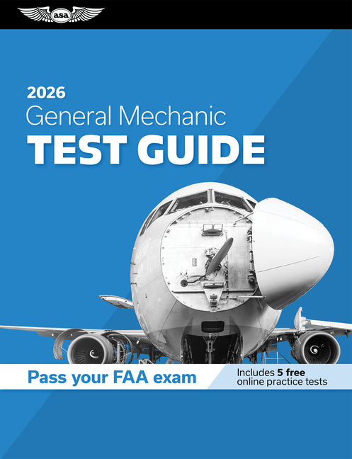 Book cover for General Mechanic Test Guide 2026: Study and Prepare for Your Aviation Mechanic FAA Knowledge Exam (2026)