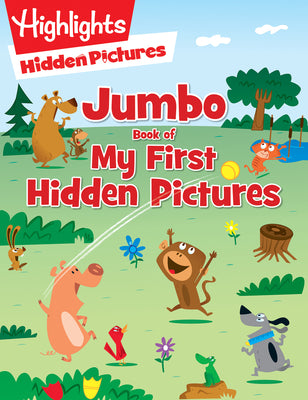 Book cover for Jumbo Book of My First Hidden Pictures