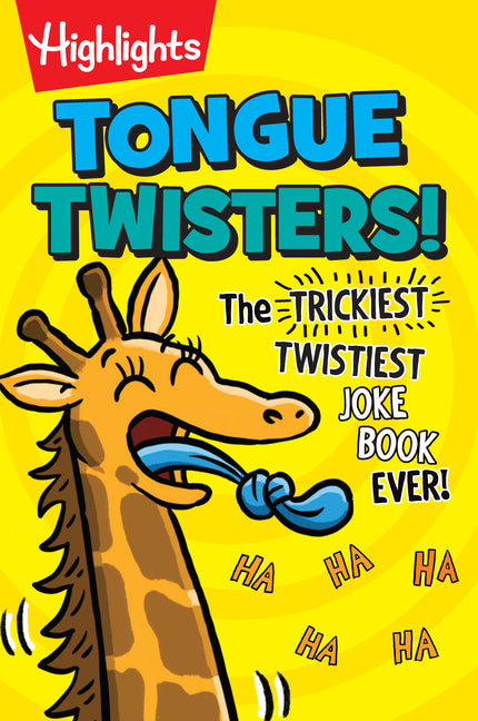 Book cover for Tongue Twisters!: The Trickiest, Twistiest Joke Book Ever