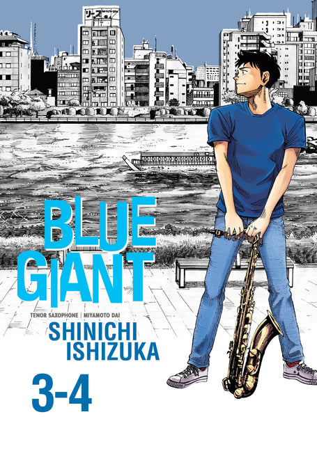 Book cover for Blue Giant Omnibus Vols. 3-4