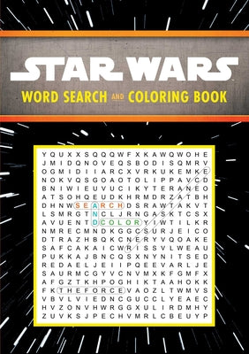 Book cover for Star Wars: Word Search and Coloring Book